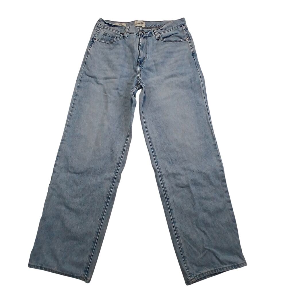 Universal Thread Womens 10/R 90s Baggy Light Wash High Rise Jeans